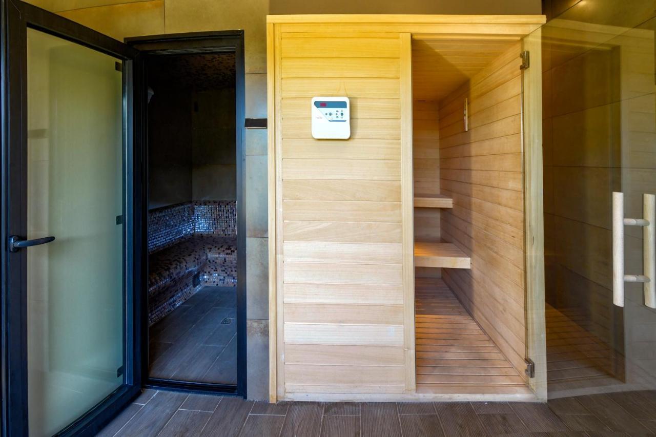 Mw Douro Wine & Spa ซานตามาร์ตาเดเปนาเกียว ภายนอก รูปภาพ A modern Finnish sauna